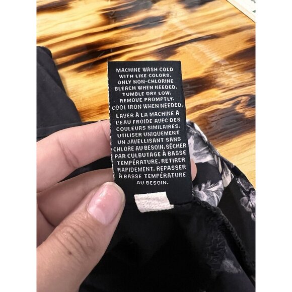 Prabal Gurung For Target Womens Black Floral Sleeveless Tank Top Size Small City - Picture 8 of 8